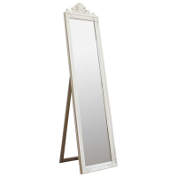 White Cheval Mirror