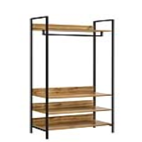 Open Wardrobe With 4 Shelves