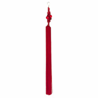 Red Long Tassel With Crystal