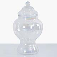 Value Medium 36cm Lustre Glass Apothecary Jar