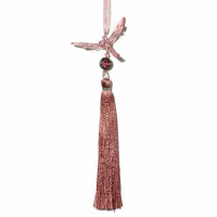 Pink Dragonfly With Tassel