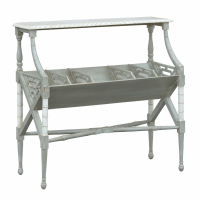 Isabella Dusk Grey Magazine Rack