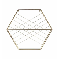 Shelving Unit Gold