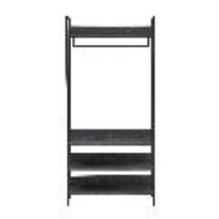 Open Wardrobe With 4 Shelves