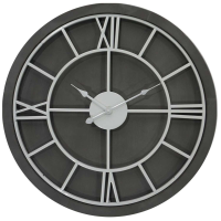 Williston Grey Wall Clock