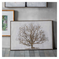 Golden Oak Framed Art