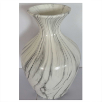Marble Ellipse Large Vase