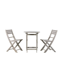 Rezay 2 Seater Bistro Set Whitewash