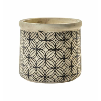 Pot Black Natural Small