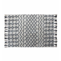 Rug Black Cream Small