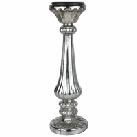 Mercury Effect Deep Ribbed Medium Candle Pillar