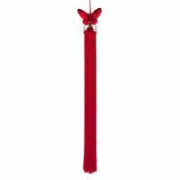 Red Tassel With Crystal