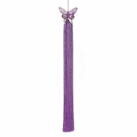 Lilac Tassel With Crystal