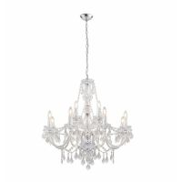 Gorgeous Crystallise Living Room 12 Pendant Ceiling Light 78 x 78cm