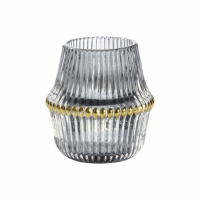 Tealight Holder Grey (3pk)