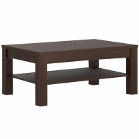 Dark Mahogany Large Coffee Sofa Table Modern 110cm Wide x 48cm Tall