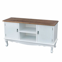 Country Cottage Emmeline Transylvania Natural Polished Wood Media Unit