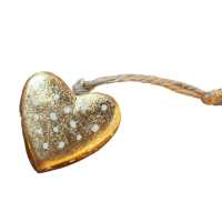Hanging Dotted Hearts 6pk