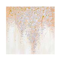 Small Gold And Silver Glitter Wall Art