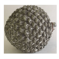 Small Silver Pinecone