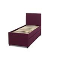 Lily 90Cm Upholstered Plum