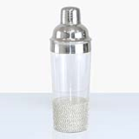 Silver Milano Cocktail Shaker