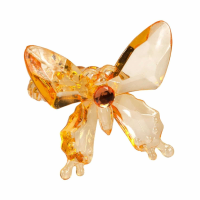 Orange Butterfly Napkin Holder