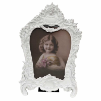 White Clay Paint Photo Frame