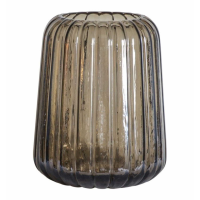 Lustre Vase Grey