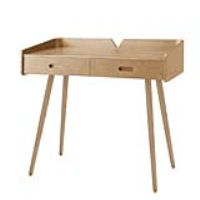 Vienna Drawer Desk Oak