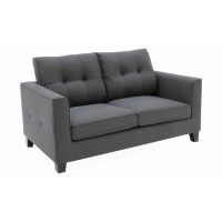 Astrid 2 Seater Charcoal New
