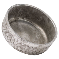 Aspen Woven Effect Decorative Bowl