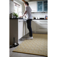 Origins Flatweave Geo Ochre 120x170