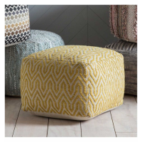 Pouffe Ochre