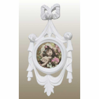White Clay Paint Photo Frame