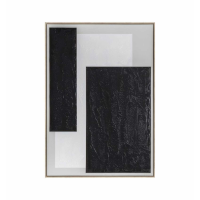 II Abstract Framed Canvas