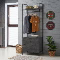 Open Wardrobe With 2 Drawers