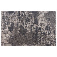 Saturn Modern Style Large Abstract Grey Polyester Soft Furnishing Rug 1 x 160cm