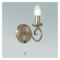 Wall Light Antique Brass