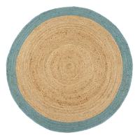 Origins Jute Border Duck Egg 150 Circle