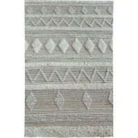 Kinna Hand Woven Pit Loom Natural 160x230cm Hemp Rug