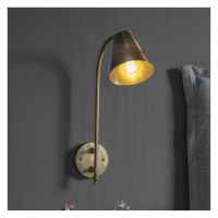 Wall Light Antique Brass