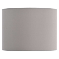 Taupe and Champagne Lined Drum 14in Lampshade