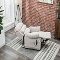 Lincoln Standard Riser Recliner With Wheat Fabric
