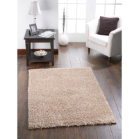 Origins Chicago Latte Cream Shaggy Rug 90x150cm
