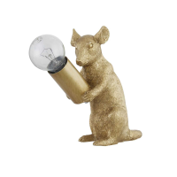 Milton The Mouse Gold Table Lamp
