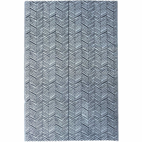 Birlad Ivory And Charcoal Pattern 160x230cm Polypropylene Rug
