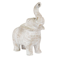 Small Standing Terracotta Elephant