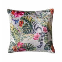 Stripe Cushion Silver