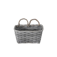 Grey Buxley Hanging Basket Large